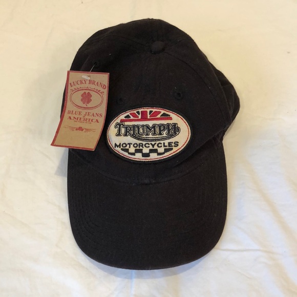 triumph motorcycle caps
